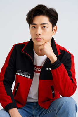 CHISHTIYA Full Sleeve Colorblock Men Jacket