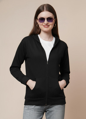 Ddaspration Full Sleeve Solid Women Jacket