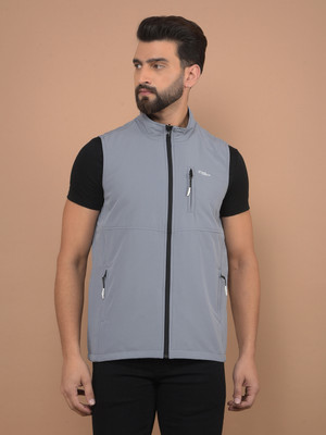 Canary London Sleeveless Solid Men Jacket