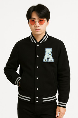 NEET Full Sleeve Solid, Applique Men Jacket
