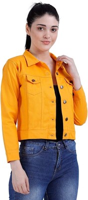 Myst Denim Full Sleeve Solid Women Denim Jacket