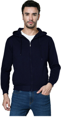 Indistar Full Sleeve Solid Men Jacket