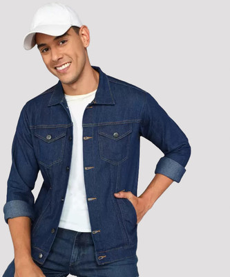 METRONAUT Full Sleeve Solid Men Denim Jacket