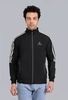 Yaqr Full Sleeve Solid Men Jacket