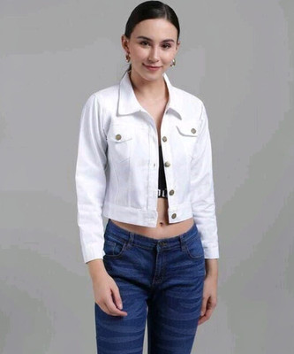 AD Fashion Store 3/4th Sleeve Solid Women Denim Jacket