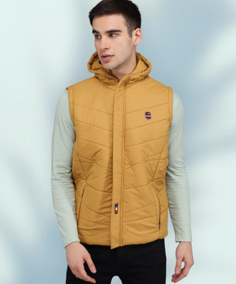 Brayles Sleeveless Solid Men Jacket