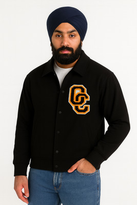 Damler Trend Full Sleeve Applique Men Jacket