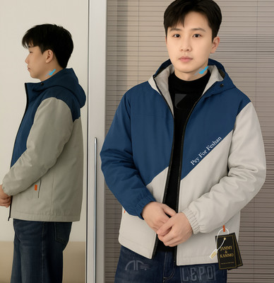 Jammy & Kammo Full Sleeve Solid Men Jacket