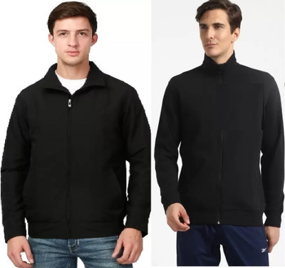 Tritika Full Sleeve Solid Men Jacket