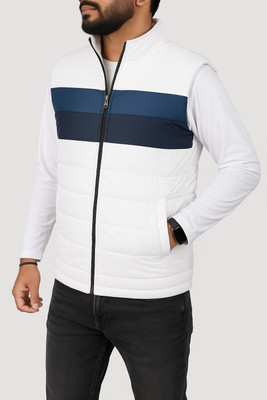 ChaseOverIN Sleeveless Solid Men Jacket