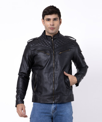Rose Petals Full Sleeve Solid Men Jacket
