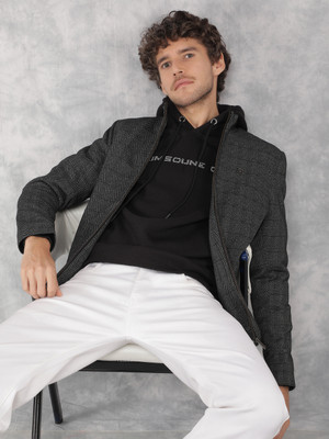 CRIMSOUNE CLUB Full Sleeve Checkered Men Jacket