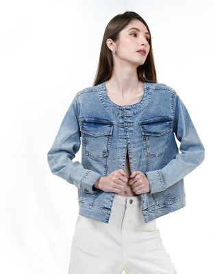 Cosmic Trio Full Sleeve Solid Women Jacket