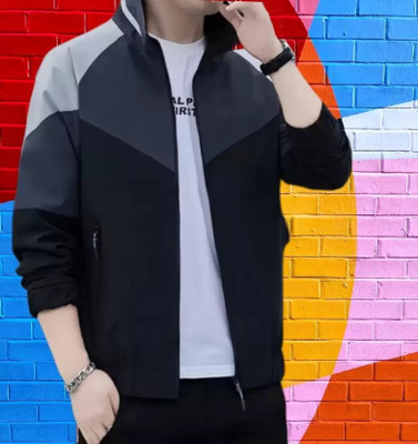 HouseOfCommon Full Sleeve Colorblock Men Jacket