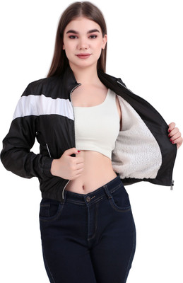 BRAZO Full Sleeve Striped Women Jacket