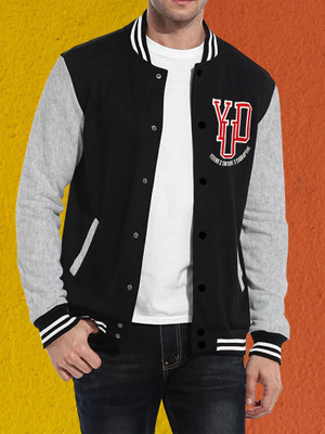 Jump Cuts Full Sleeve Printed Men Jacket