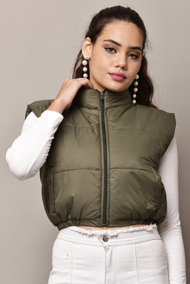 Tamina Sleeveless Solid Women Jacket
