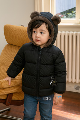FUTSE PENO Full Sleeve Solid Boys & Girls Jacket
