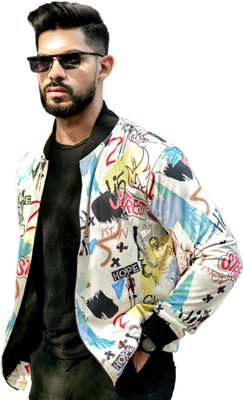 Gritstones Full Sleeve Printed Men Jacket