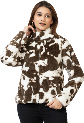 AMOLDO Full Sleeve Self Design Women Jacket