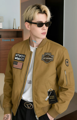FUTSE PENO Full Sleeve Applique Men Jacket