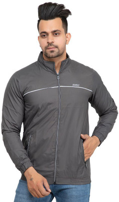 Finext Full Sleeve Solid Men Jacket