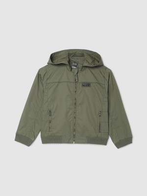 MAX Full Sleeve Solid Boys Jacket