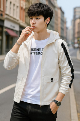 FARQAD Full Sleeve Striped Men Jacket
