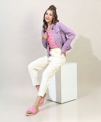 Tokyo Talkies Full Sleeve Solid Women Jacket