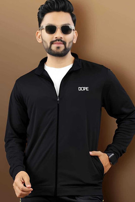 ABSFASHION Full Sleeve Solid Men Jacket