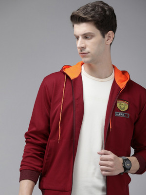 VOGATI Full Sleeve Self Design Men Jacket