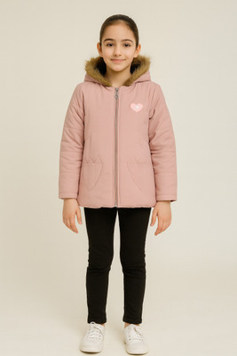 ARHAM TAG Full Sleeve Solid Girls Jacket