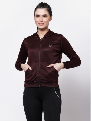 UZARUS Full Sleeve Solid Women Jacket