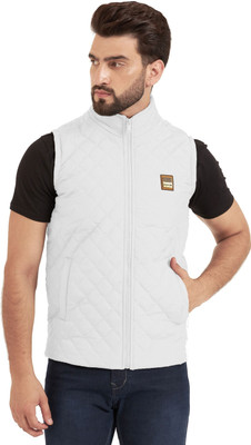 ARDLOR Sleeveless Solid Men Jacket