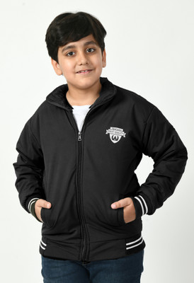 IAC Full Sleeve Solid Boys Jacket