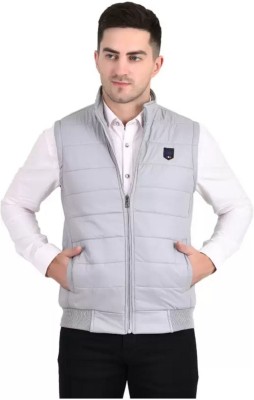 saqlaini traders Sleeveless Solid Men Jacket