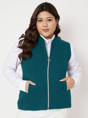 BRINNS Sleeveless Solid Women Jacket