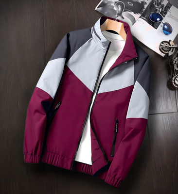 Azmani Full Sleeve Solid Men Jacket