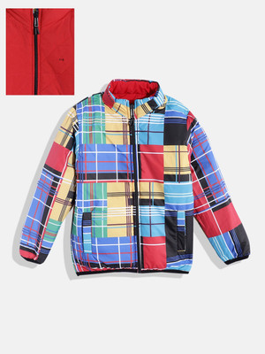 OKANE Full Sleeve Solid, Colorblock Baby Boys Jacket