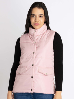 Status Quo Sleeveless Solid Women Jacket