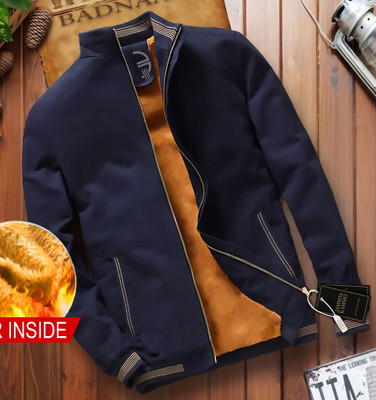 JAMMYandKAMMO Full Sleeve Solid Men Jacket