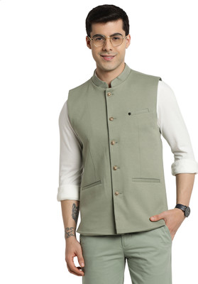 TURTLE Half Sleeve Solid Men Jacket