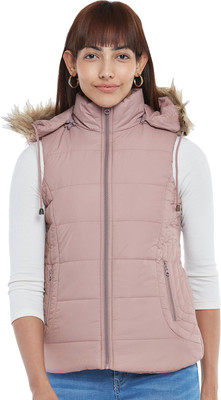 PEOPLE Sleeveless Solid Women Jacket