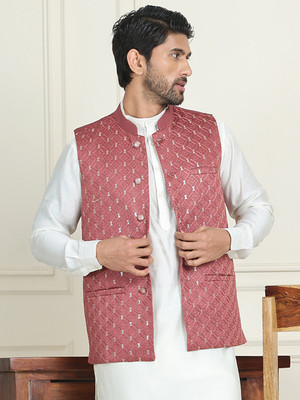 ANOUK Sleeveless Printed Men Jacket