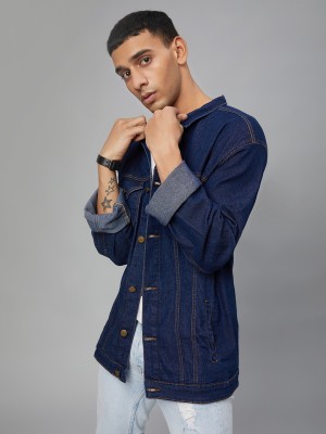 FTX Full Sleeve Solid Men Denim Jacket