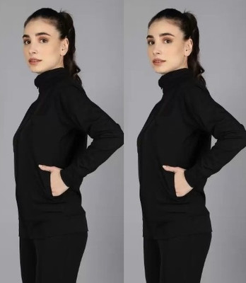 undefined Full Sleeve Self Design Women Jacket