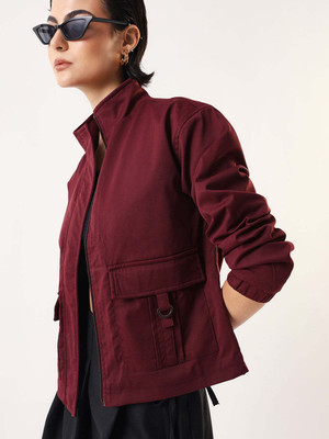 DL Woman Full Sleeve Solid Women Jacket
