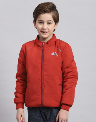 MONTE CARLO Full Sleeve Solid Boys Jacket