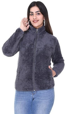 USA Fantasy Full Sleeve Self Design Women Jacket