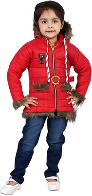 ARK Full Sleeve Solid Girls Jacket